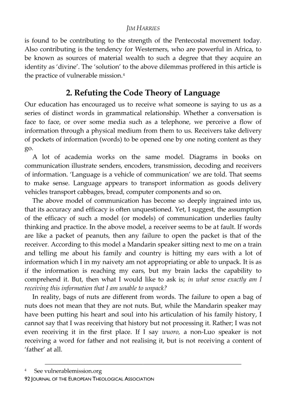 linguistic context page 92
